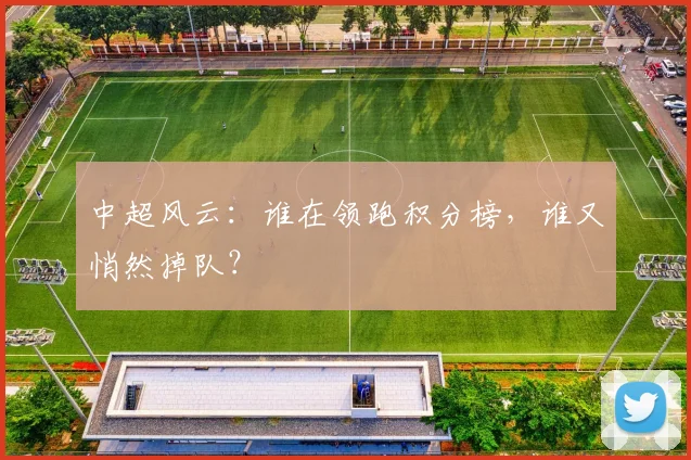 中超风云：谁在领跑积分榜，谁又悄然掉队？